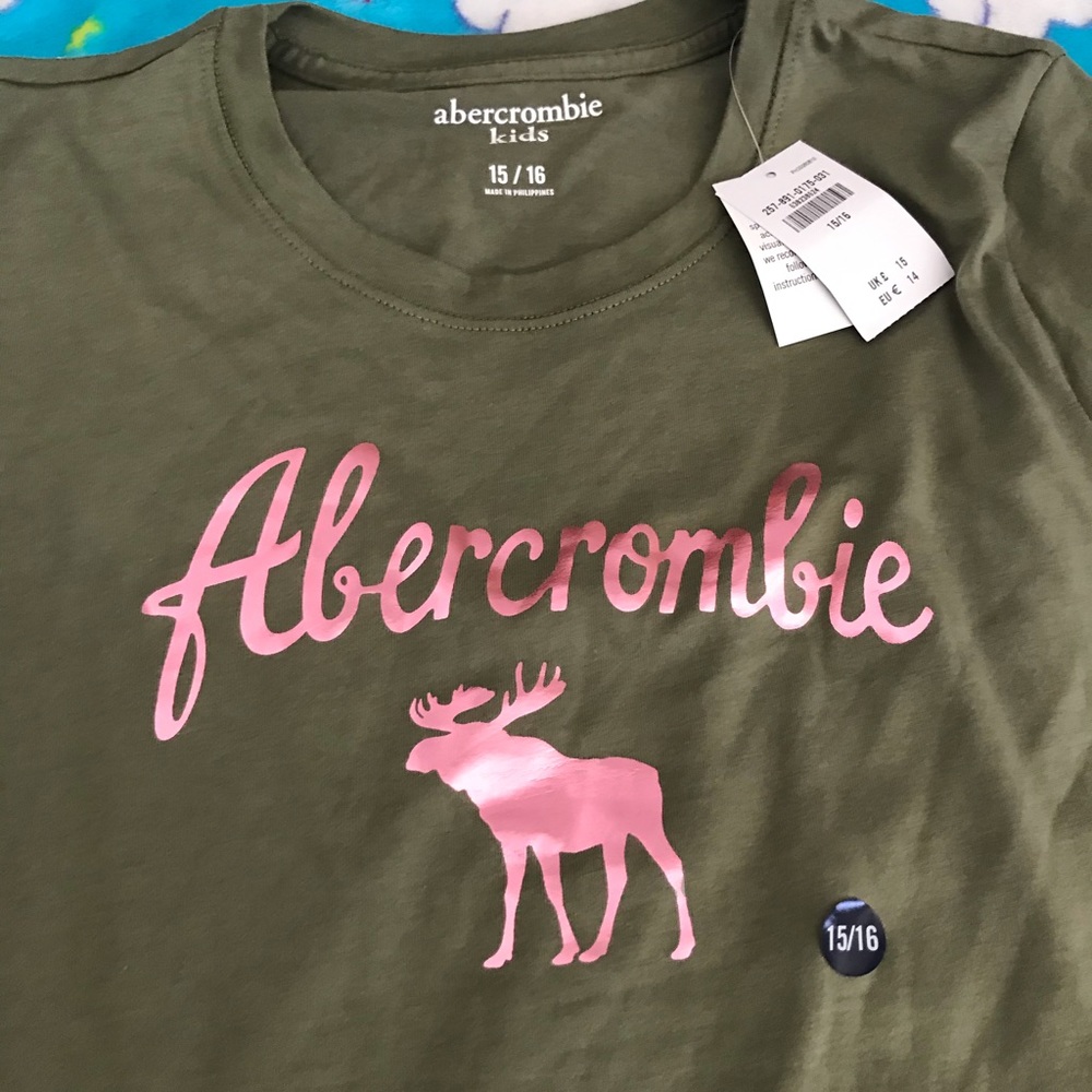 abercrombie kids Long-Sleeve Logo Tee